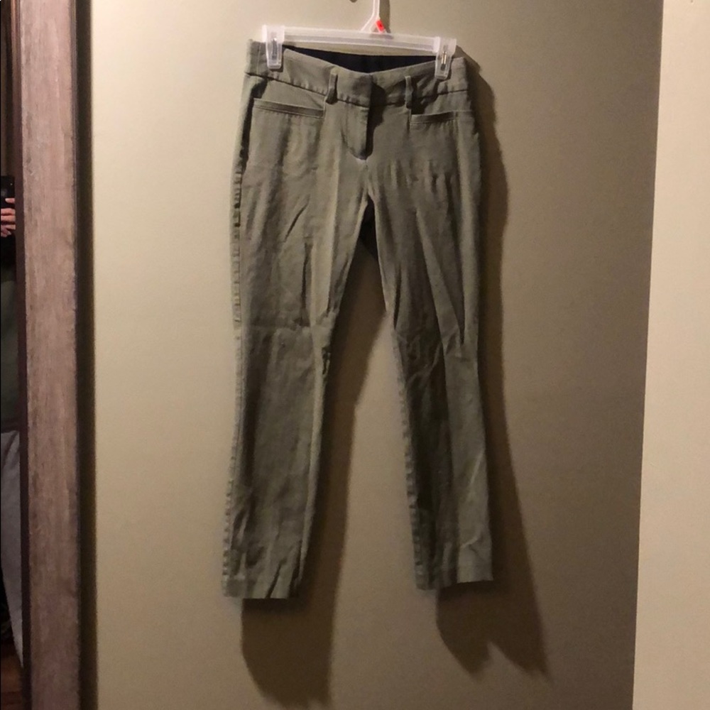 Green Candies Ankle Pants